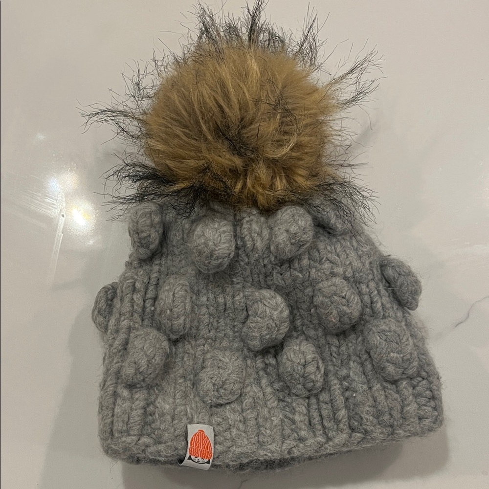 SHXT THAT I KNIT hat. Infant/toddler size.